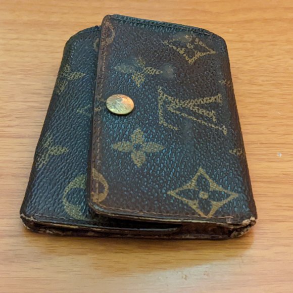 Key Holder~ Louis Vuitton Monogram Key & Card Holder - Brown and Gold - Picture 4 of 7